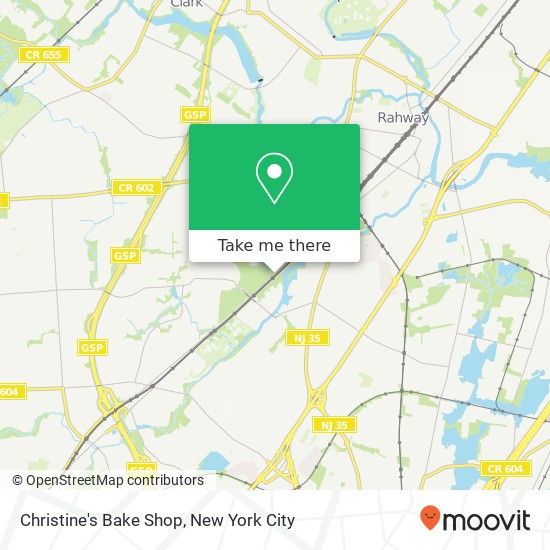 Mapa de Christine's Bake Shop