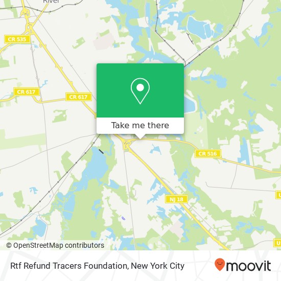 Mapa de Rtf Refund Tracers Foundation