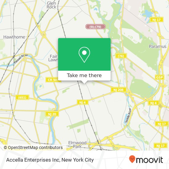Mapa de Accella Enterprises Inc