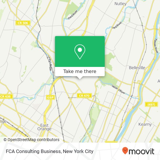 FCA Consulting Business map