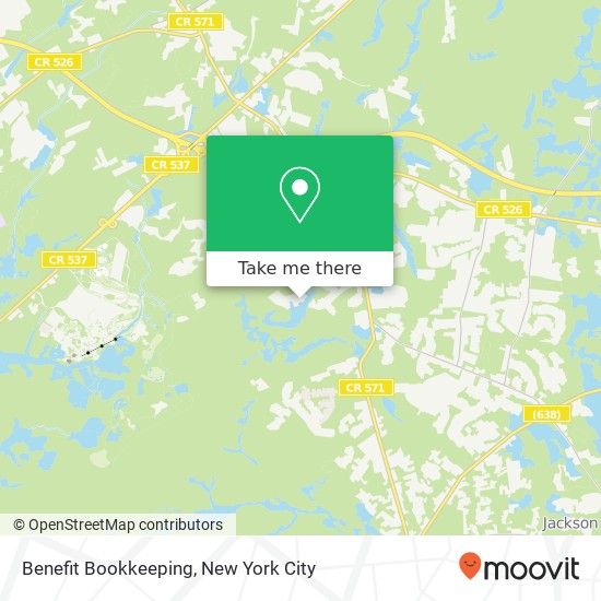 Benefit Bookkeeping map
