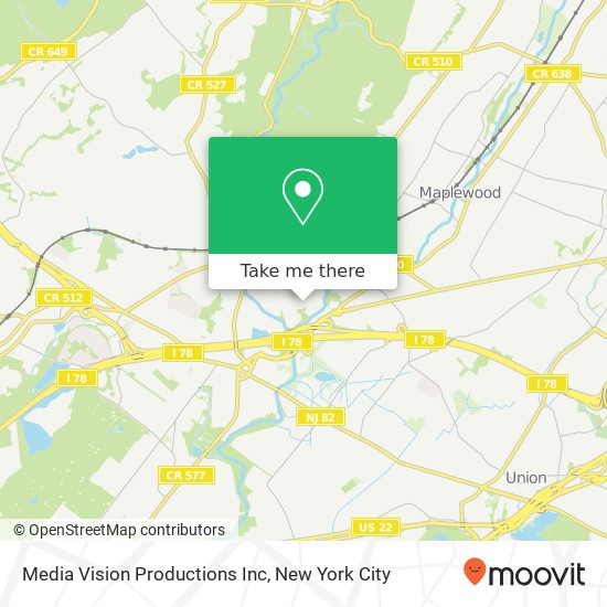Media Vision Productions Inc map