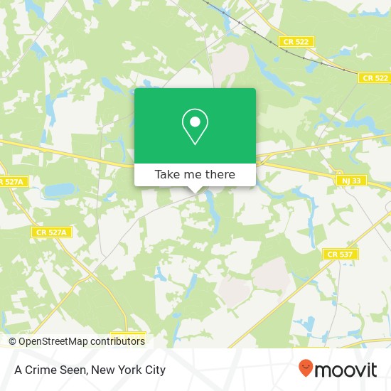 A Crime Seen map