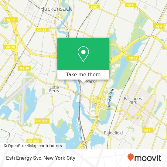 Esti Energy Svc map