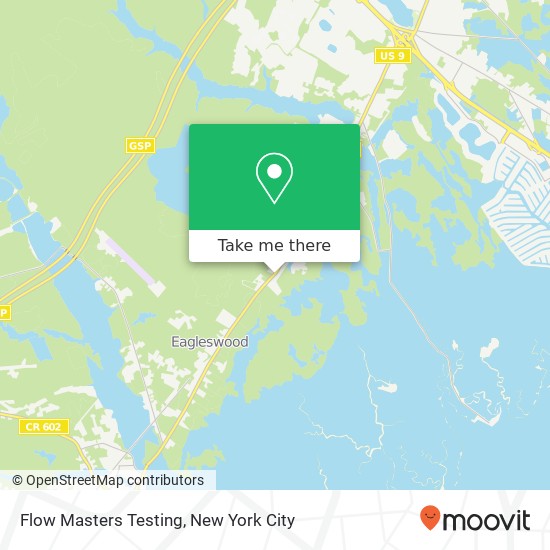 Flow Masters Testing map