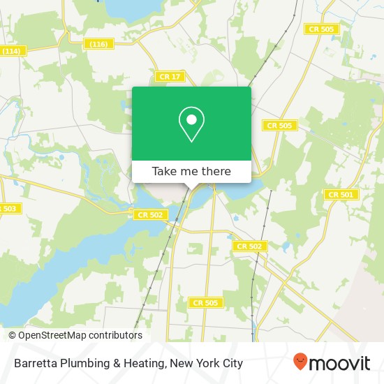 Barretta Plumbing & Heating map