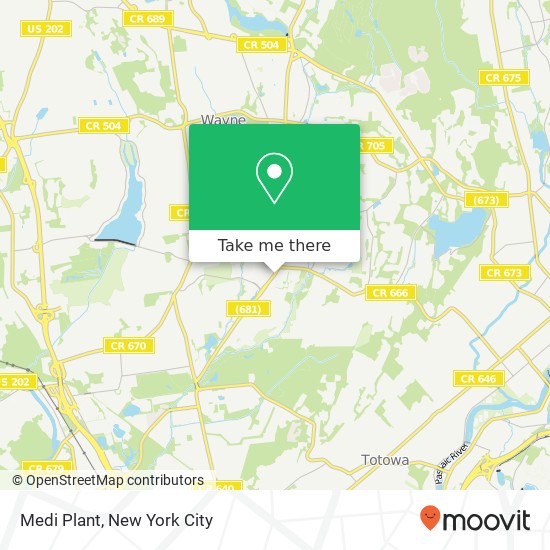 Medi Plant map