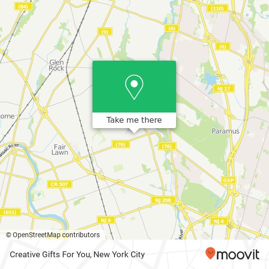 Creative Gifts For You map