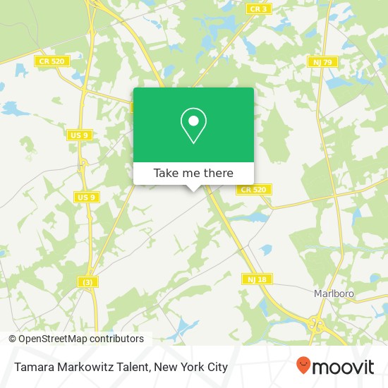 Tamara Markowitz Talent map