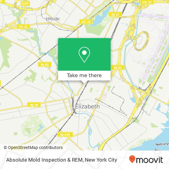 Mapa de Absolute Mold Inspection & REM