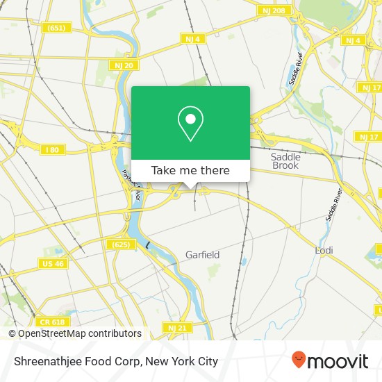 Mapa de Shreenathjee Food Corp