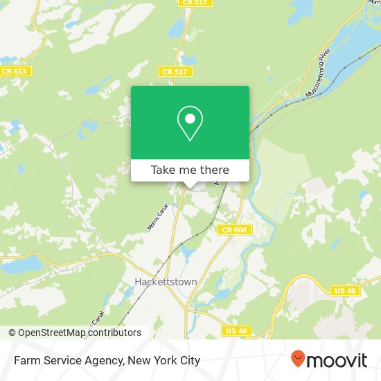 Farm Service Agency map