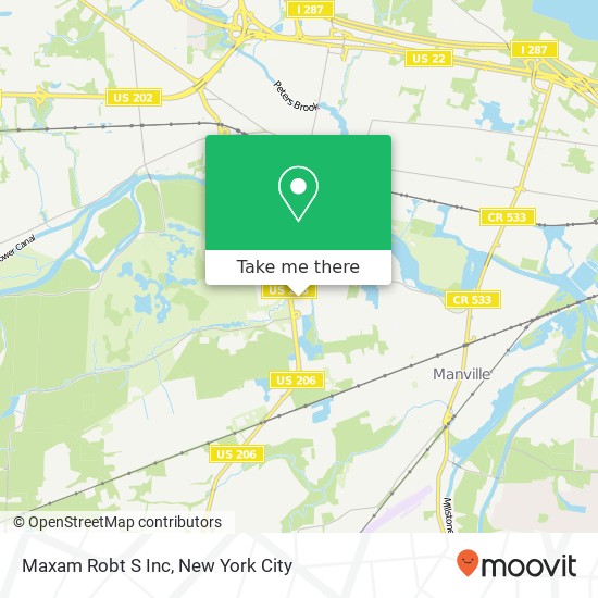 Mapa de Maxam Robt S Inc