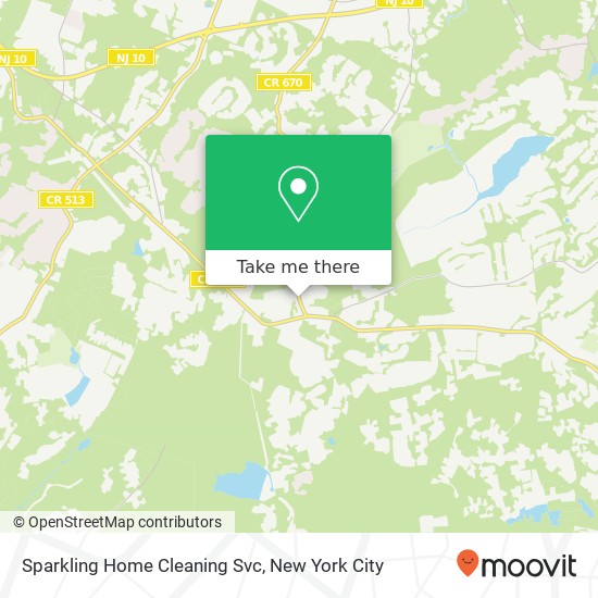 Sparkling Home Cleaning Svc map