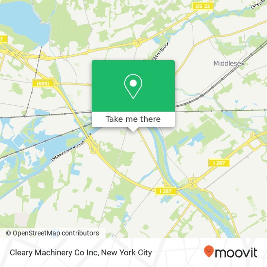 Cleary Machinery Co Inc map