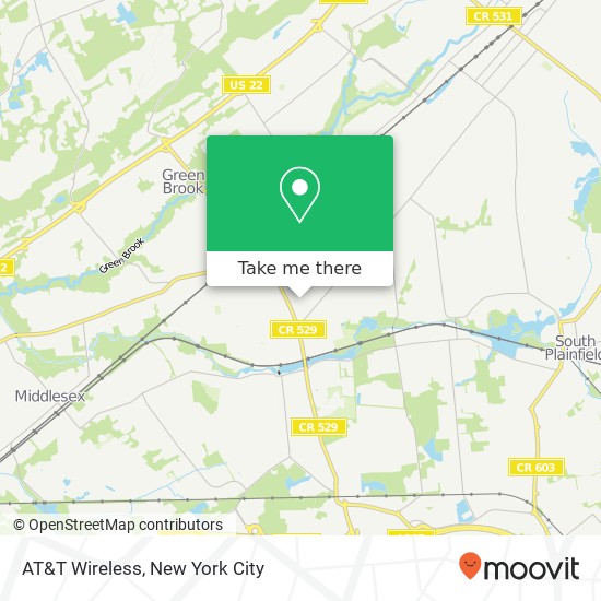 AT&T Wireless map