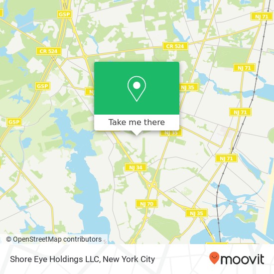 Shore Eye Holdings LLC map