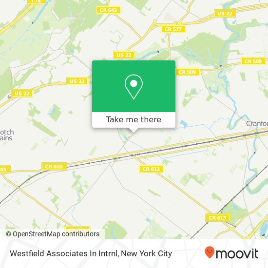 Westfield Associates In Intrnl map