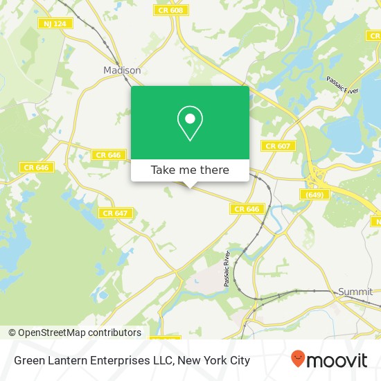 Green Lantern Enterprises LLC map