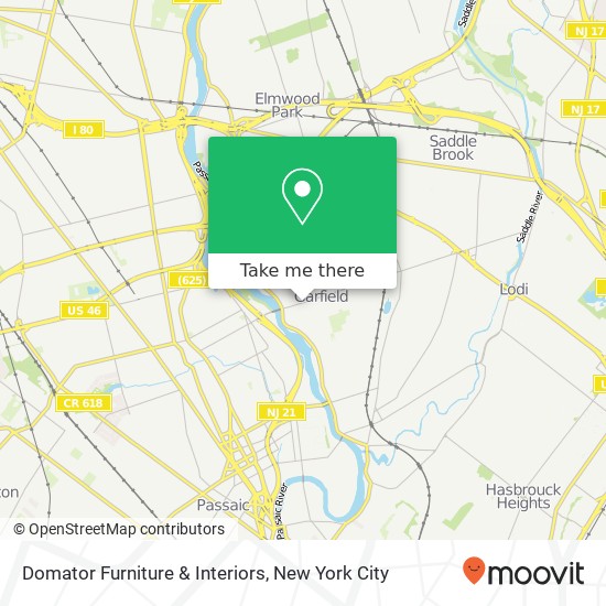 Domator Furniture & Interiors map