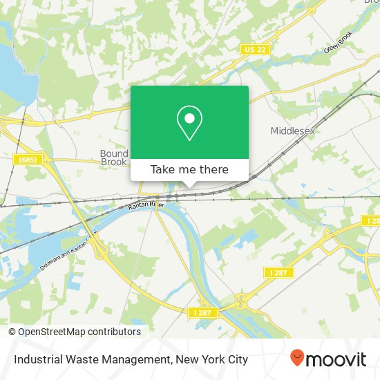 Mapa de Industrial Waste Management