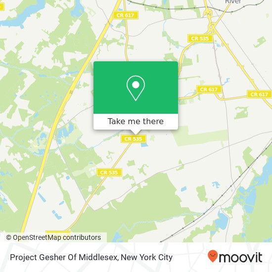 Mapa de Project Gesher Of Middlesex