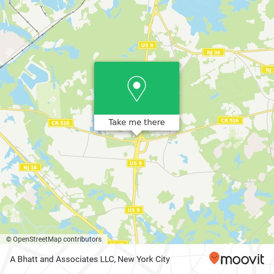 Mapa de A Bhatt and Associates LLC