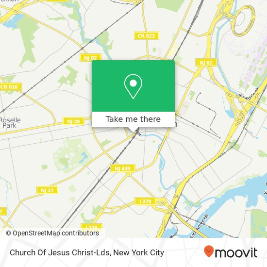 Church Of Jesus Christ-Lds map