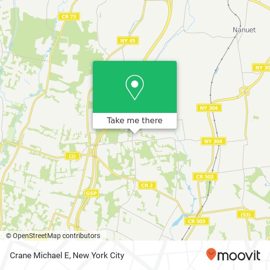 Crane Michael E map