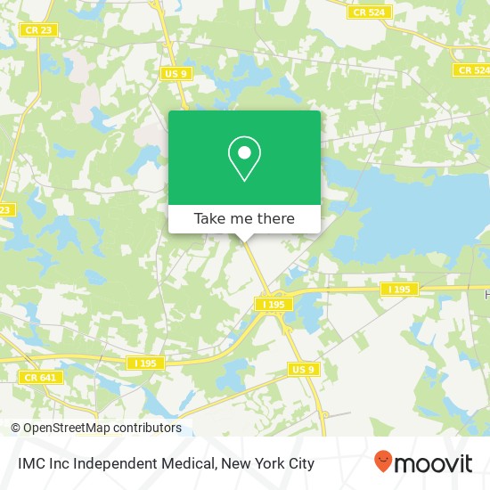 Mapa de IMC Inc Independent Medical