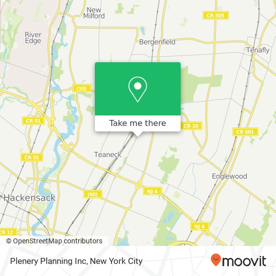 Plenery Planning Inc map