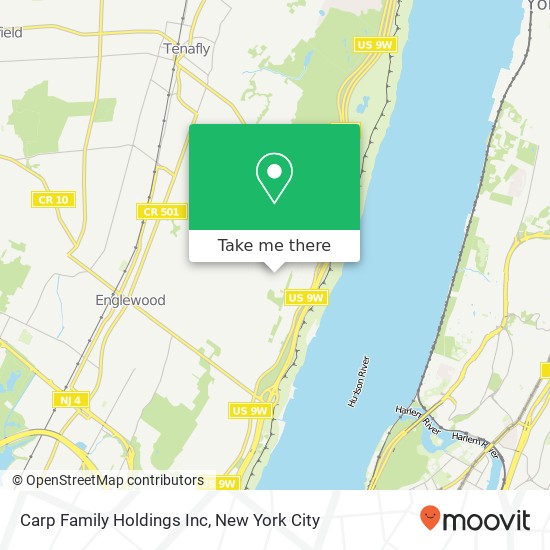 Mapa de Carp Family Holdings Inc