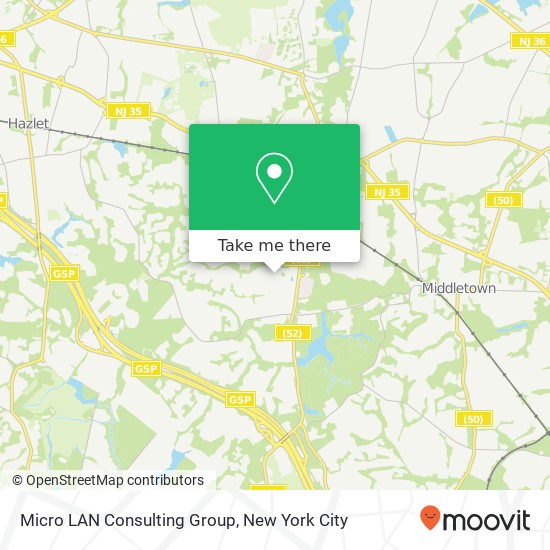 Micro LAN Consulting Group map