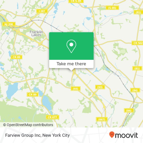 Mapa de Farview Group Inc