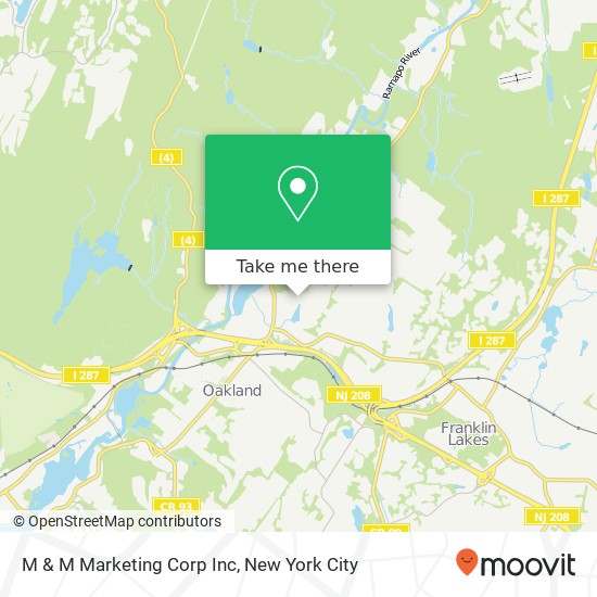 Mapa de M & M Marketing Corp Inc