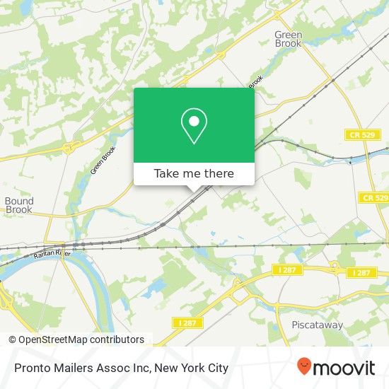 Mapa de Pronto Mailers Assoc Inc