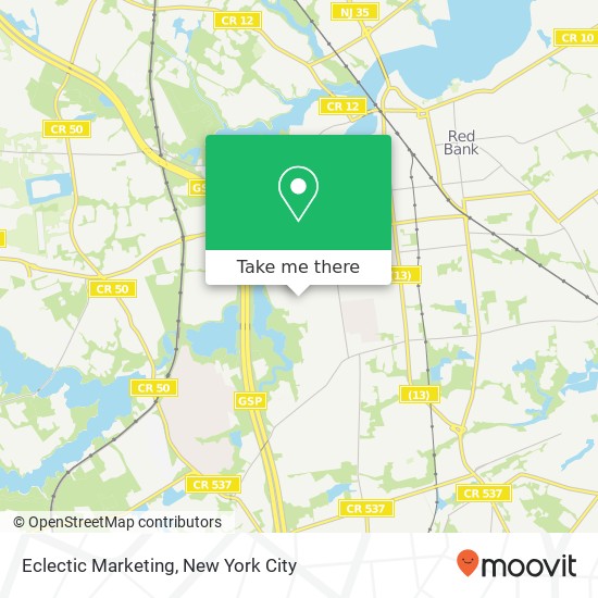 Eclectic Marketing map