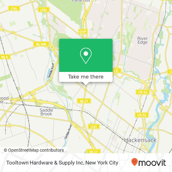 Tooltown Hardware & Supply Inc map