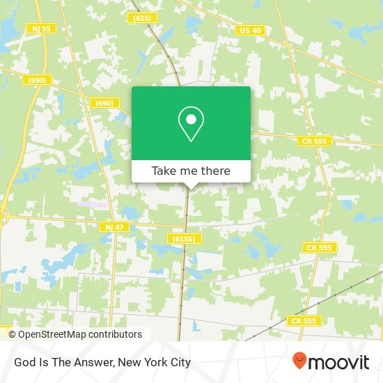 Mapa de God Is The Answer