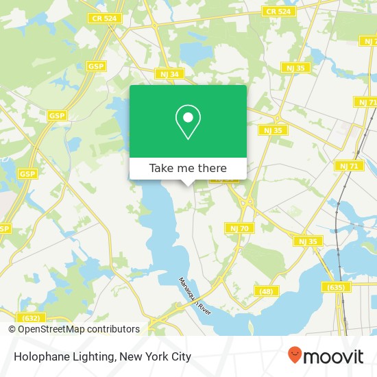 Holophane Lighting map