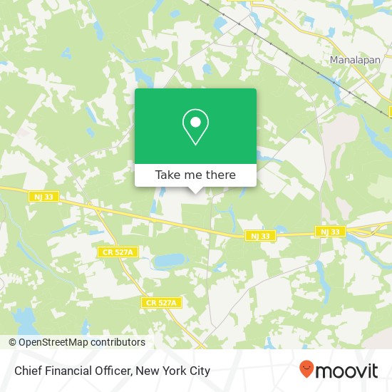 Mapa de Chief Financial Officer