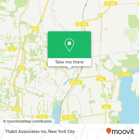Thabit Associates Inc map