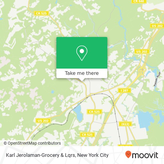 Mapa de Karl Jerolaman-Grocery & Lqrs