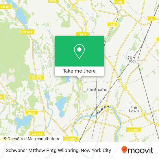 Mapa de Schwaner Mtthew Pntg Wllppring