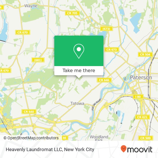 Heavenly Laundromat LLC map