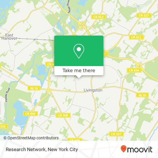 Mapa de Research Network
