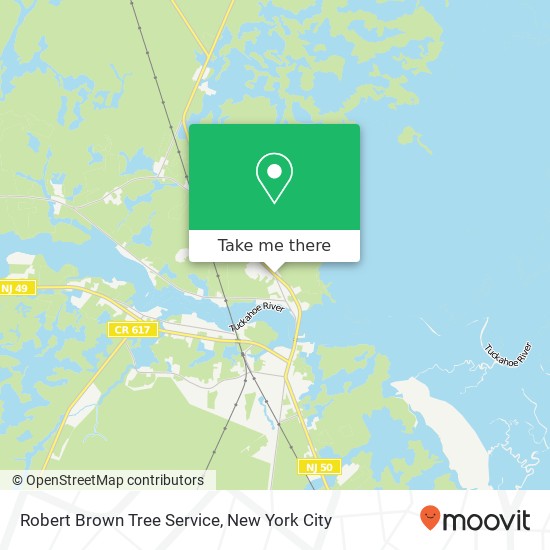 Mapa de Robert Brown Tree Service