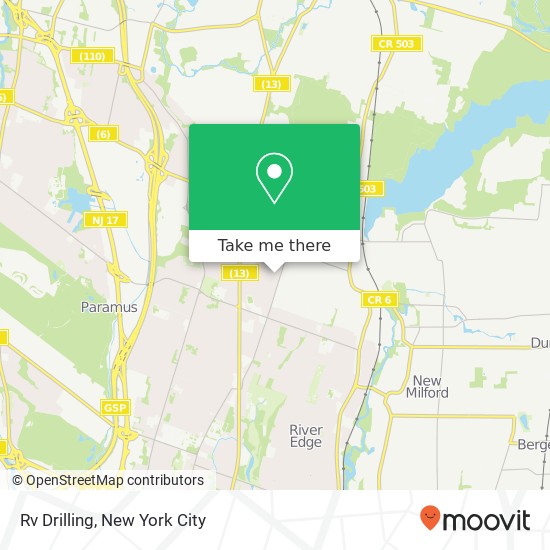 Rv Drilling map