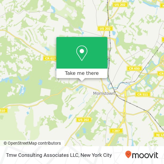 Mapa de Tmw Consulting Associates LLC