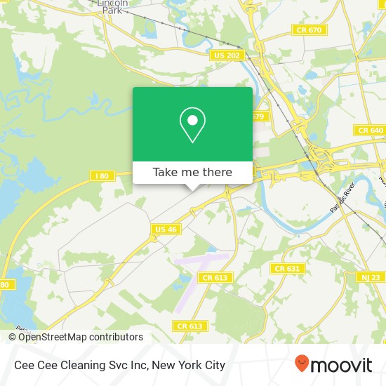 Mapa de Cee Cee Cleaning Svc Inc